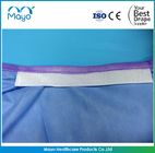SMS SMMS Surgical Gown Non Woven Blue Disposable Surgical Gowns